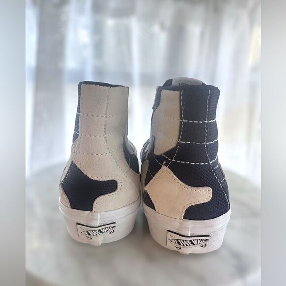 Vans Vault SK8-HI WP VR3 LX Navy Patchwork Size 6 Mens 7.5 Women - Picture 10 of 16